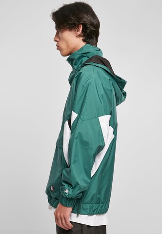 Starter Black Label Between-Season Jacket 'Starter' in Green