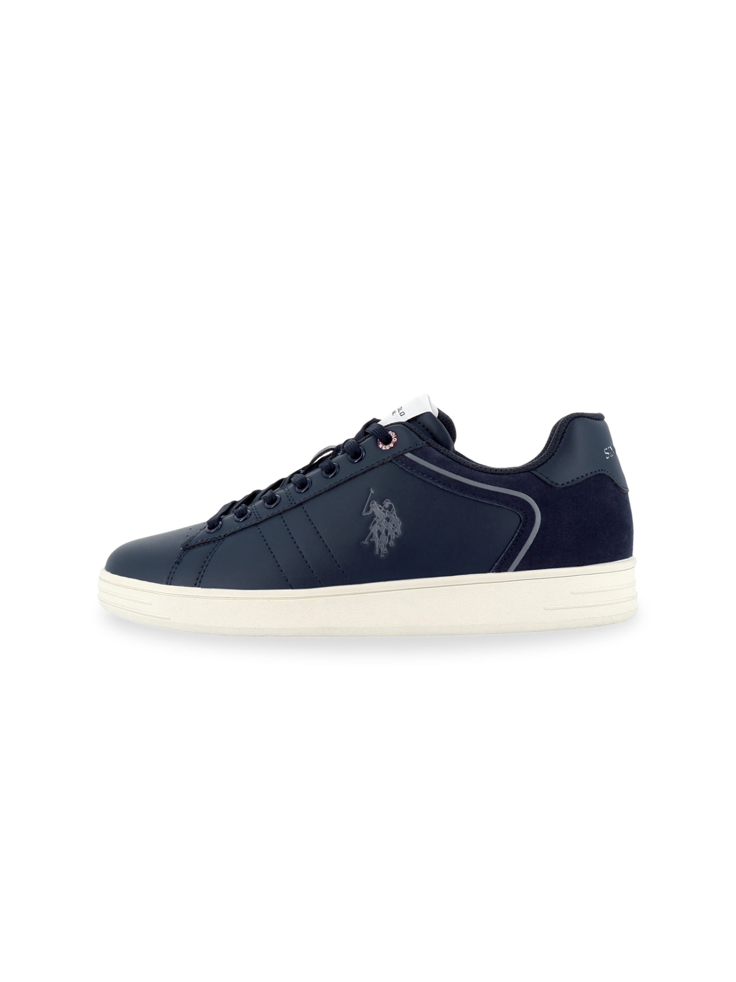 Baskets basses 'Alpha' US POLO ASSN. en bleu : devant