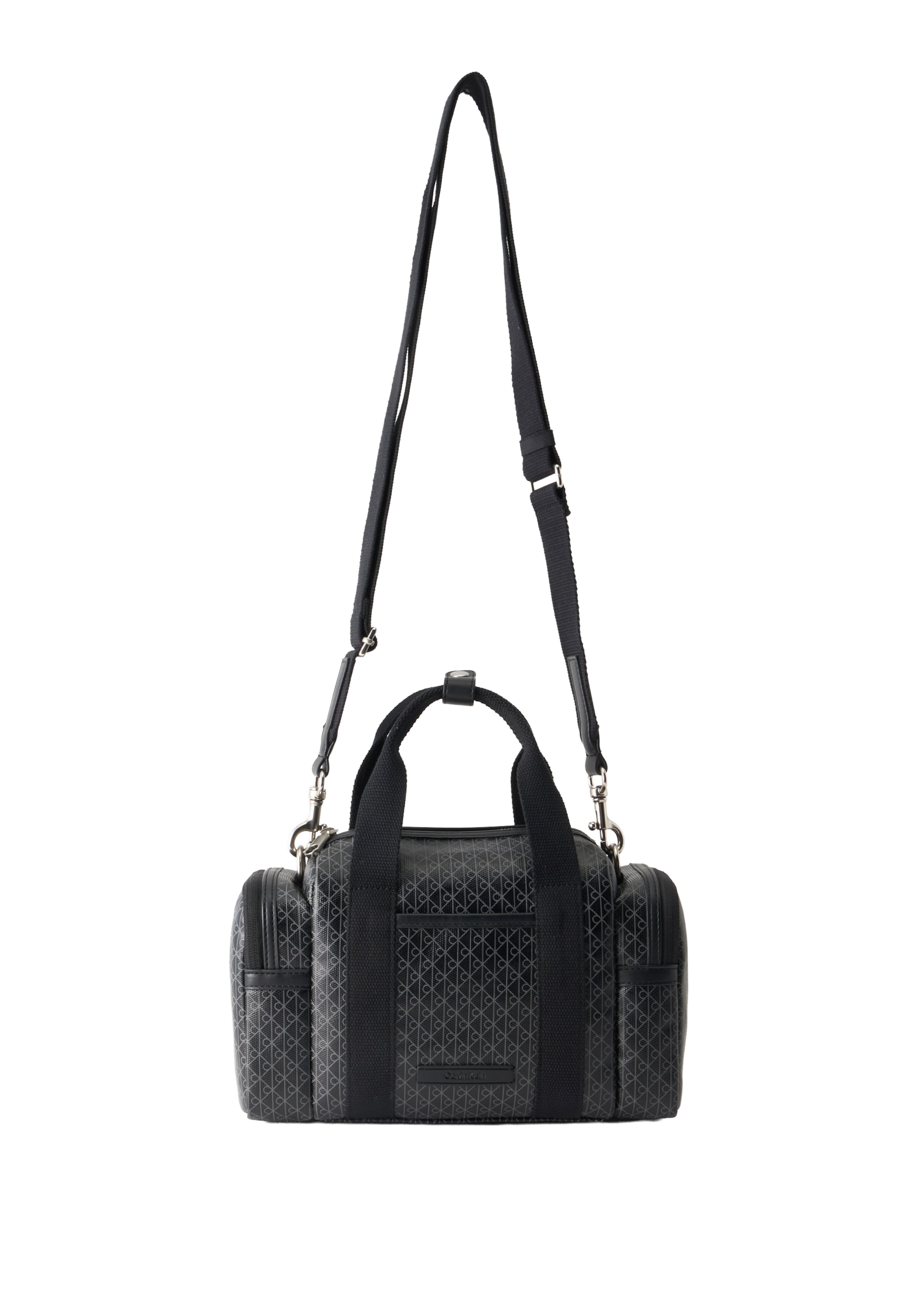 Calvin Klein - Mala de ombro em preto: frente