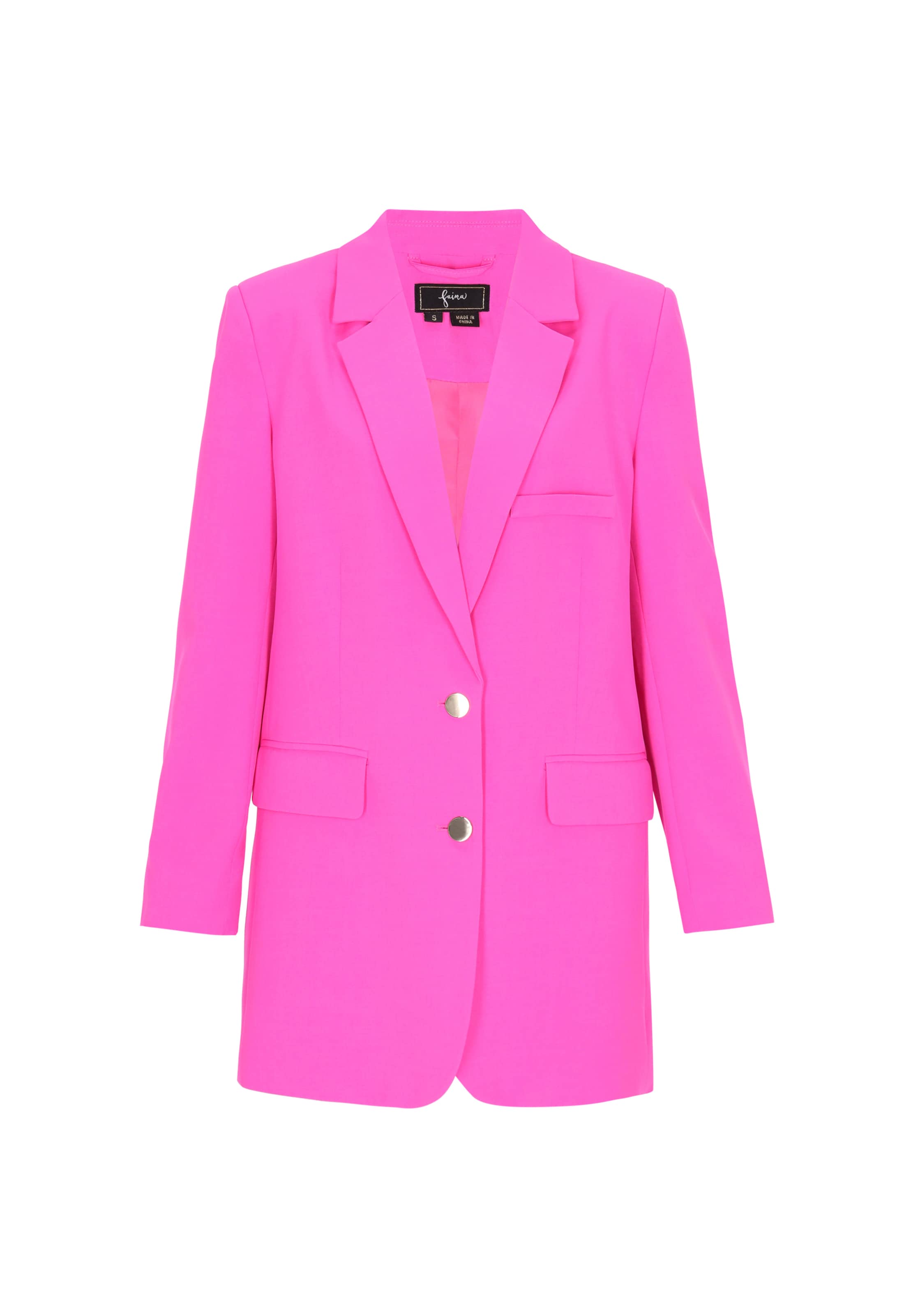 faina - Blazer en rosa: frente