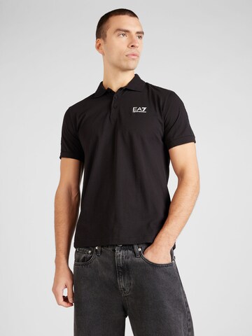 T-Shirt EA7 Emporio Armani en noir : devant