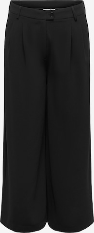 ONLY Carmakoma Wide Leg Laskoshousut 'CARYNDI' värissä musta: etupuoli