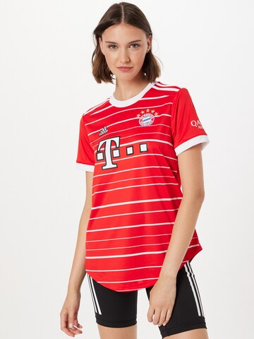 raudona ADIDAS SPORTSWEAR Triko 'Fc Bayern 22/23 Home': priekis