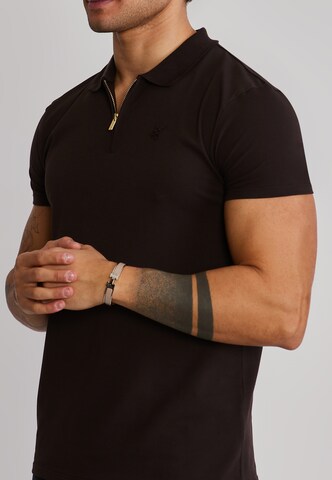 T-Shirt SikSilk en marron