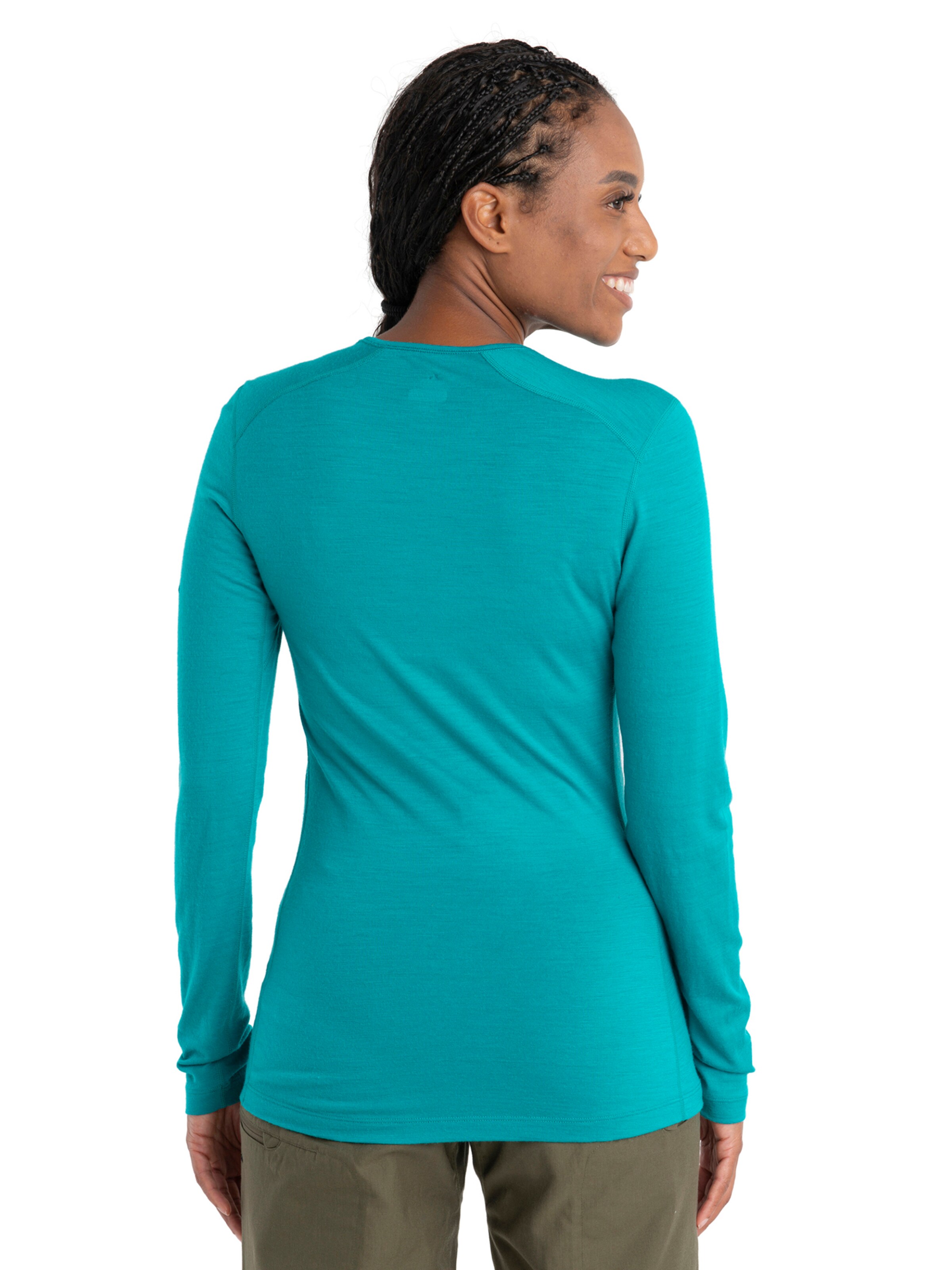 ICEBREAKERTehnička sportska majica 'Oasis' - crna boja