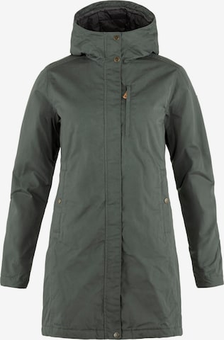 Fjällräven Raincoat 'Kiruna' in Green: front