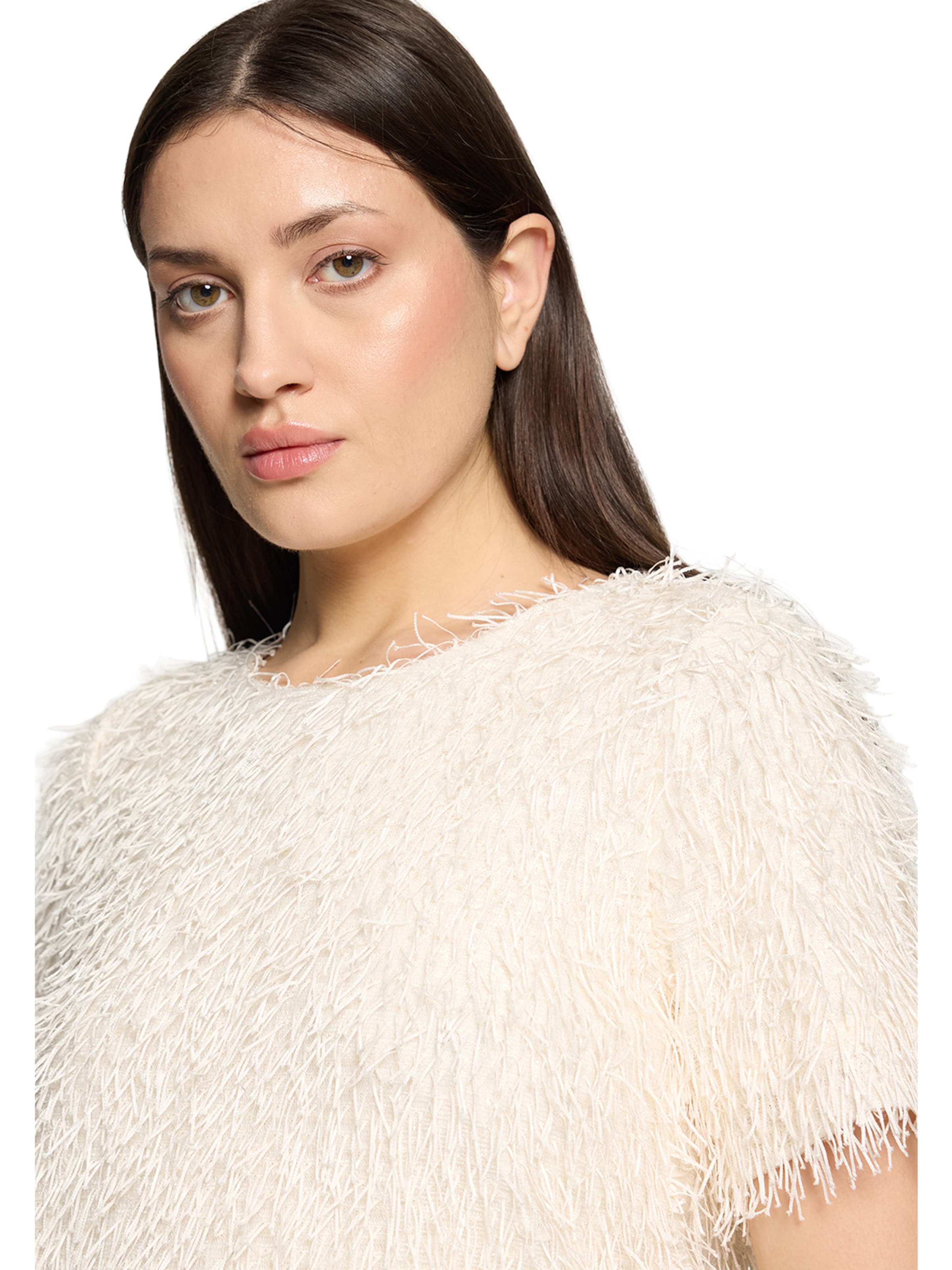 Sweat-shirt Cartoon en blanc