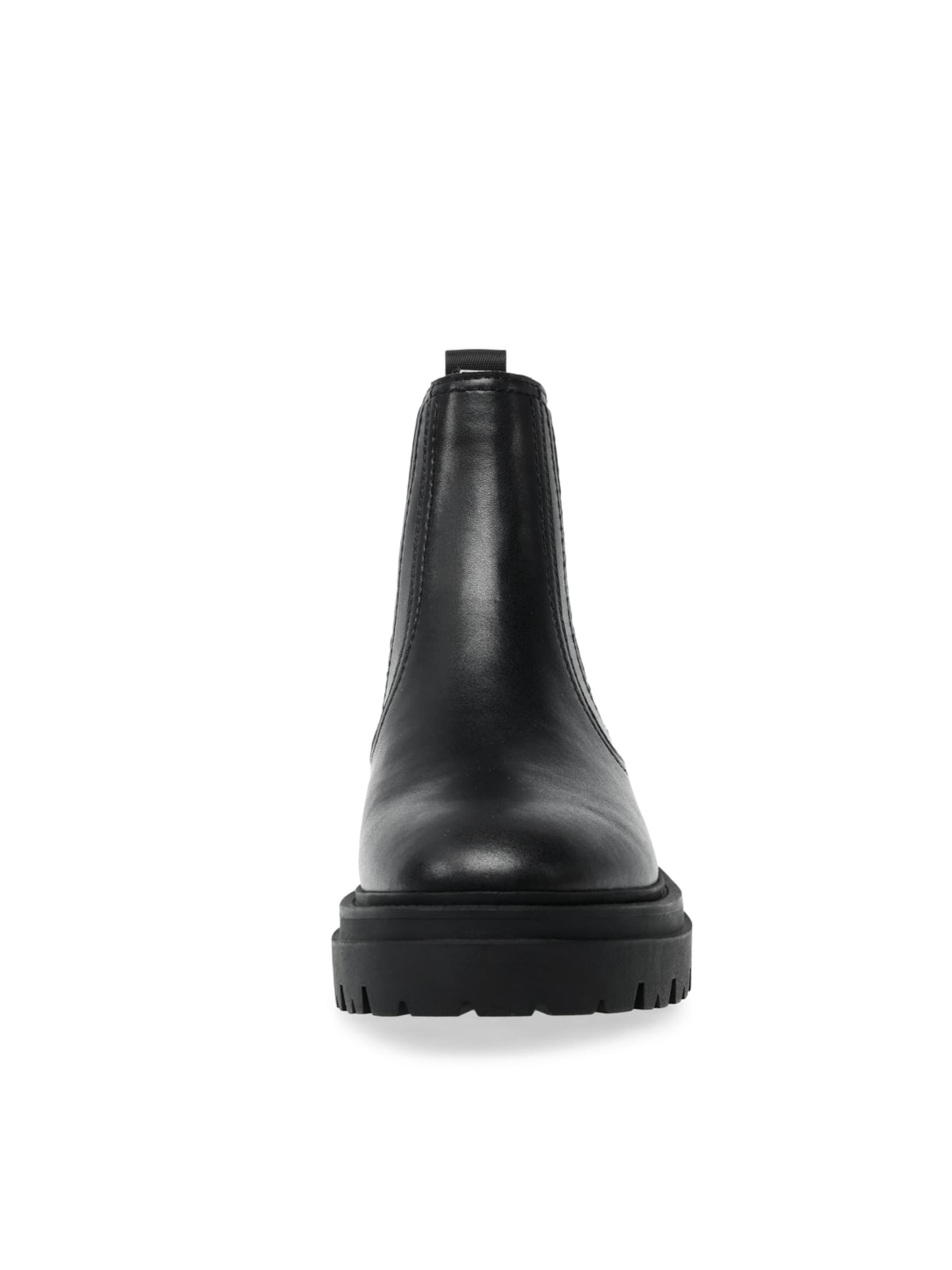 STEVE MADDEN Boot 'ASTUTE BLACK LEATHER' in Black