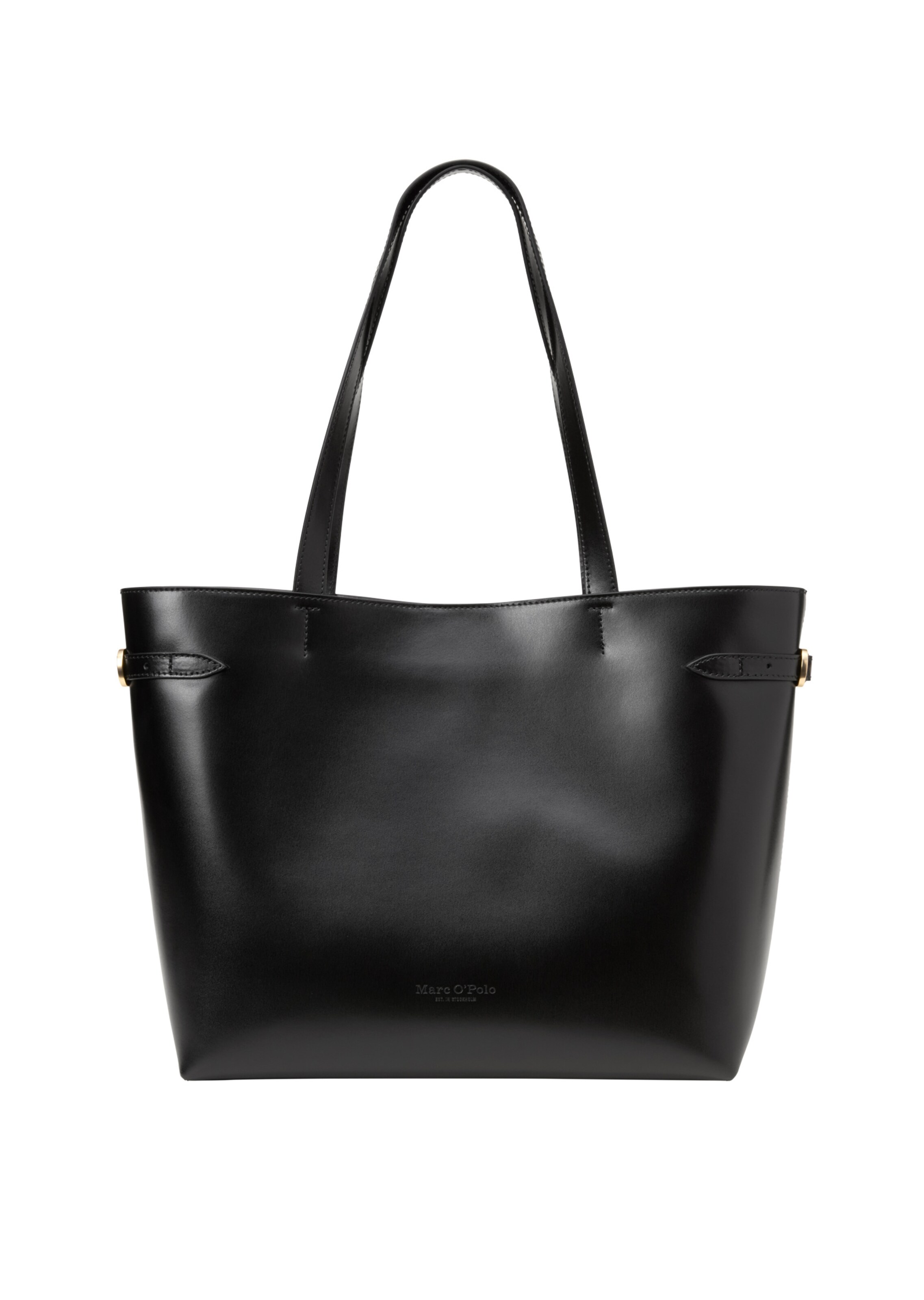 Marc O'Polo Shopper in Zwart: voorkant