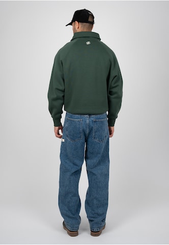Prohibited - Sweatshirt 'College Days' em verde
