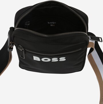 BOSS Чанта за през рамо тип преметка 'Catch 3.0' в черно