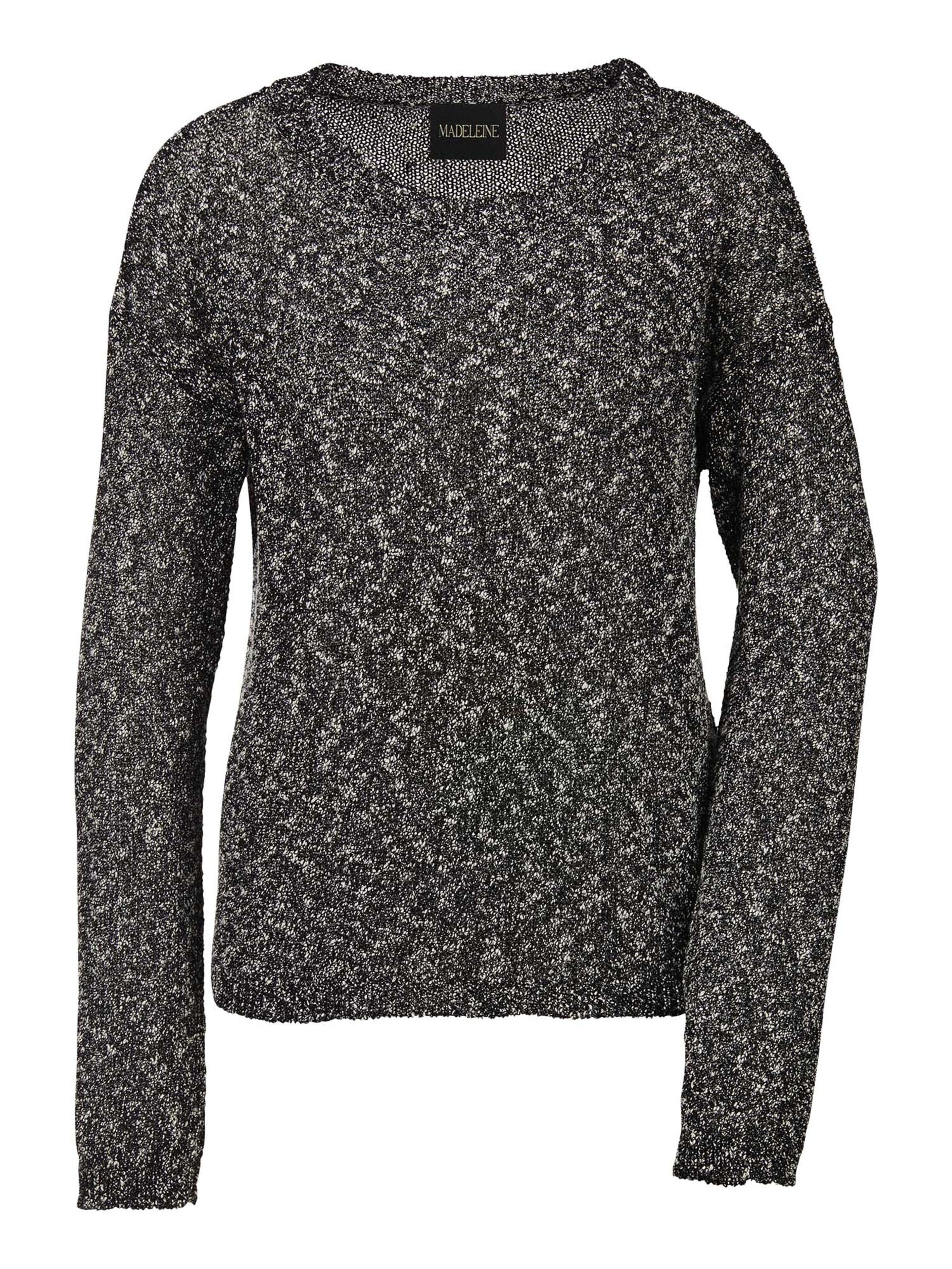 Pull-over MADELEINE en blanc : devant