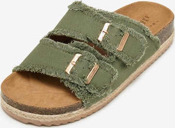 South Beach Sandale in Grün: Vorderseite