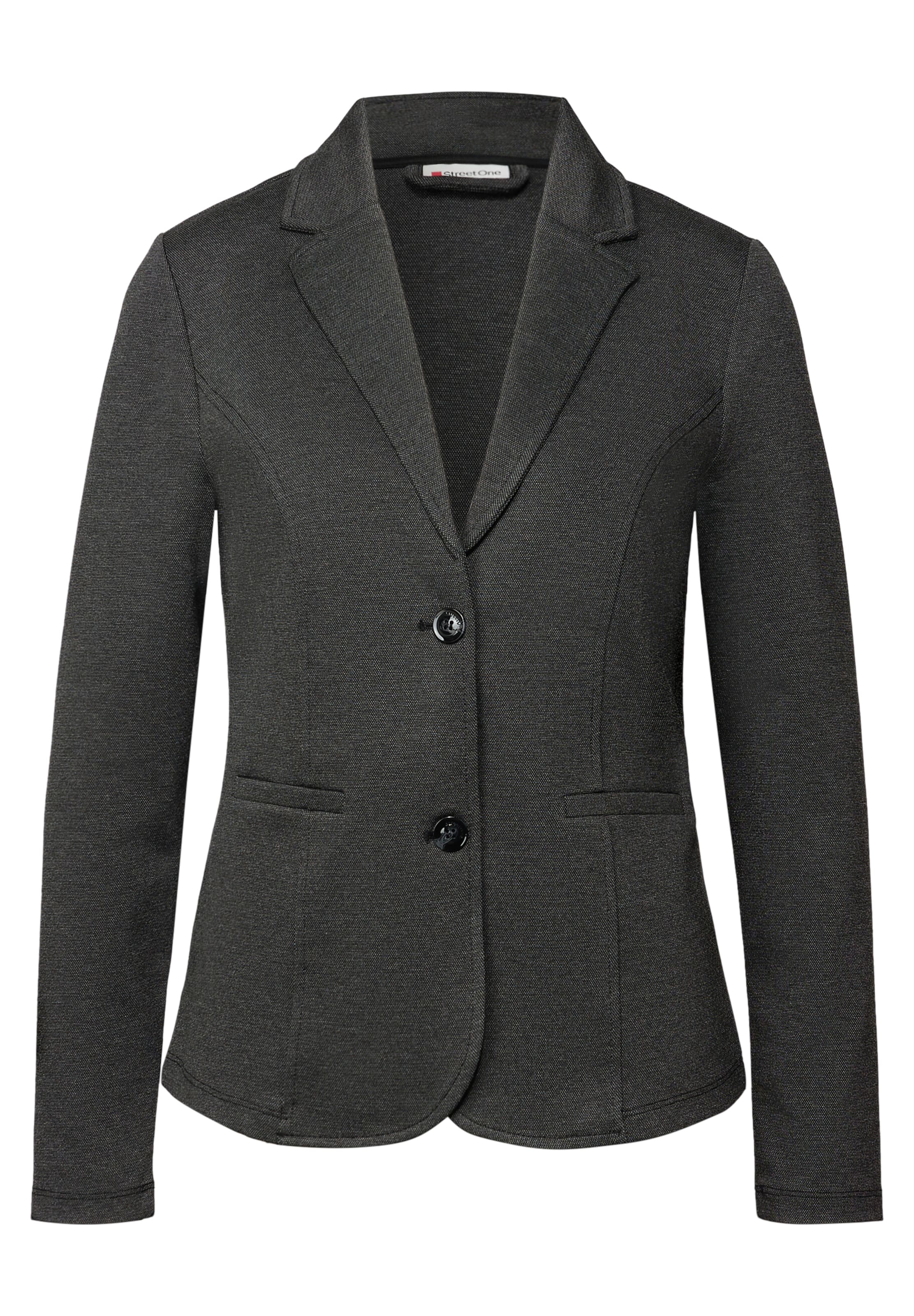 STREET ONE Blazer in Schwarz: Vorderseite