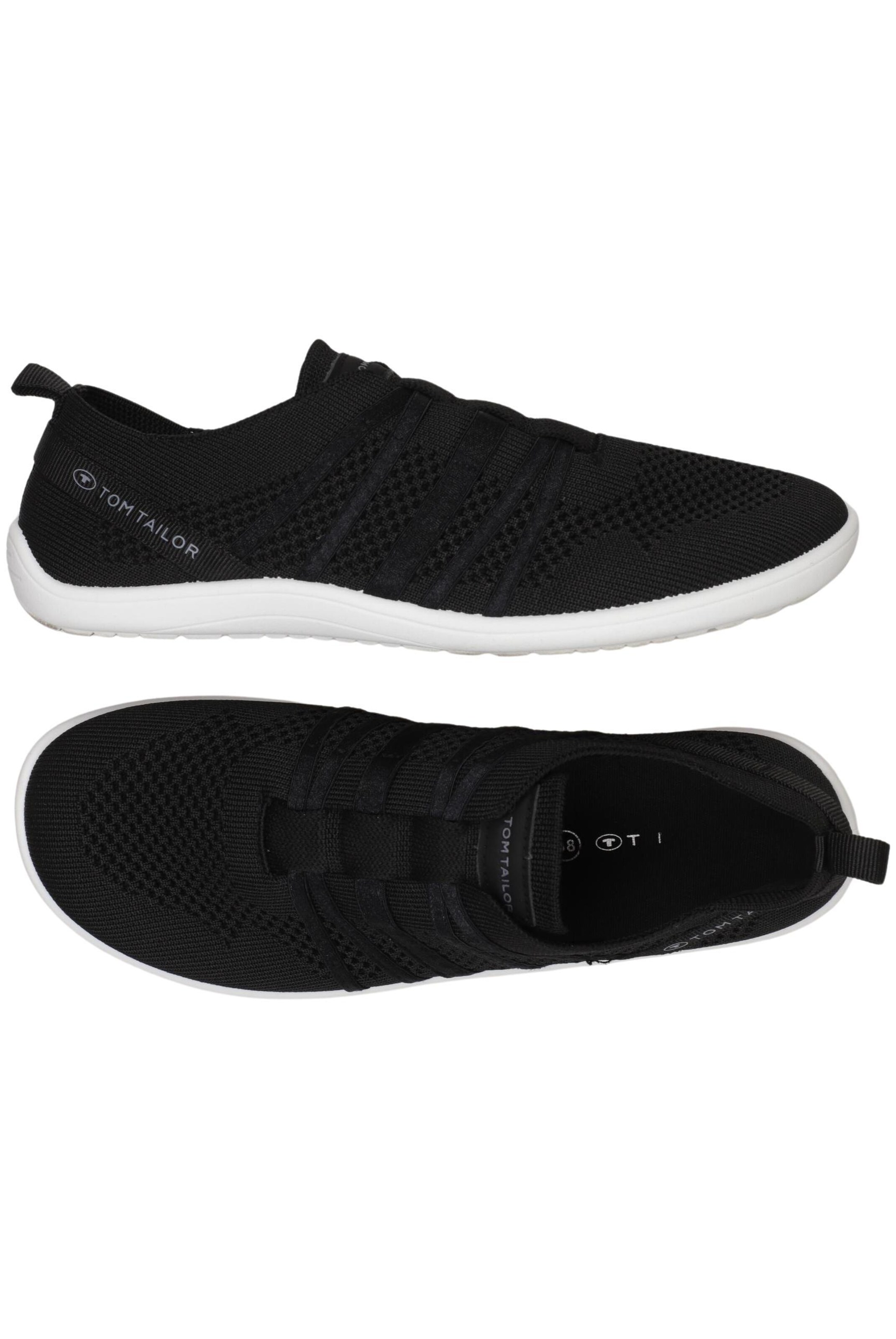 TOM TAILOR Sneakers & Trainers in 38 in Black: front