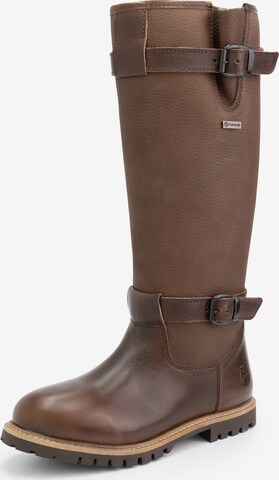 Travelin Boots 'Greenland' in Bruin: voorkant