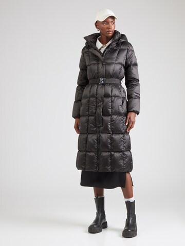 BOGNER Between-Seasons Coat in Black: front