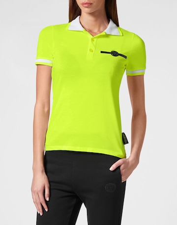 Plein Sport - Camiseta en verde: frente