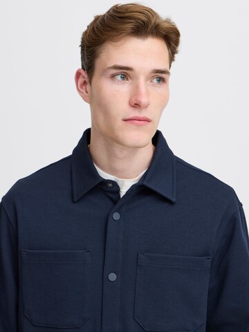 Casual Friday Regular fit Button Up Shirt 'Sebastian' in Blue