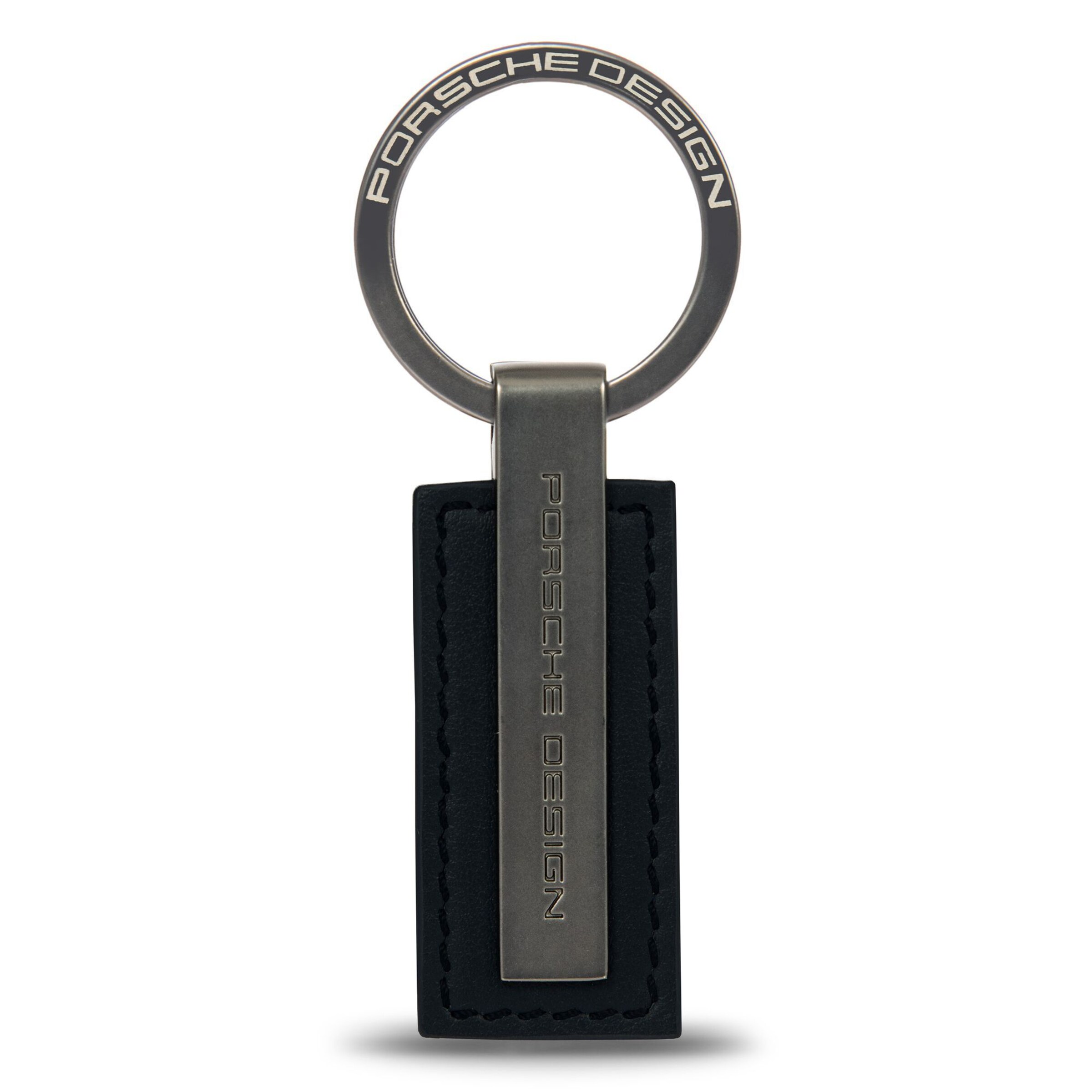 Porsche Design Sleutelhanger 'Keyring' in Zwart: voorkant