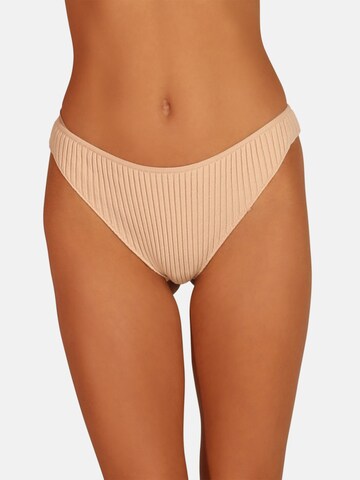 OW Collection Panty 'KARMA' in Beige: front