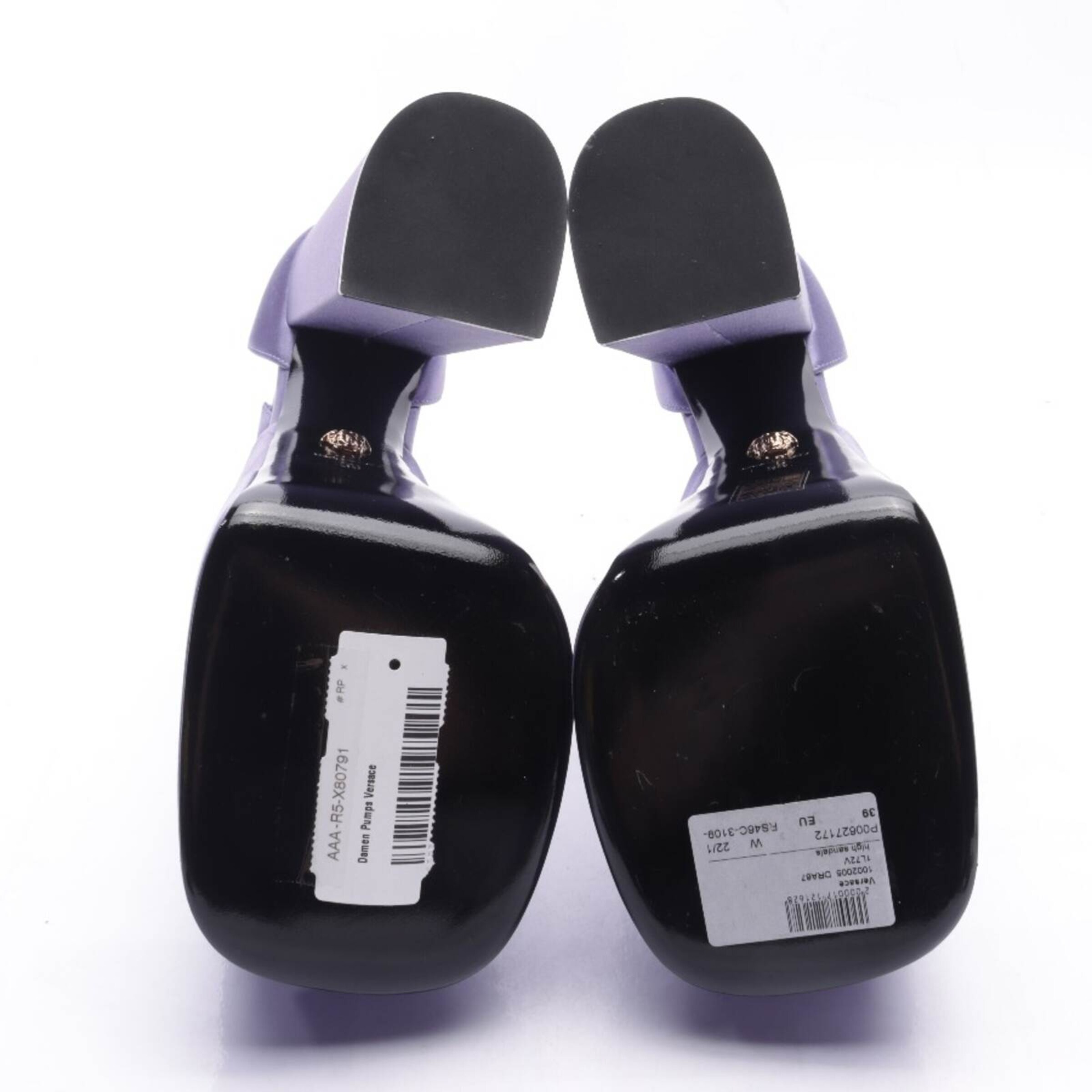 VERSACE Pumps 39 in Lila