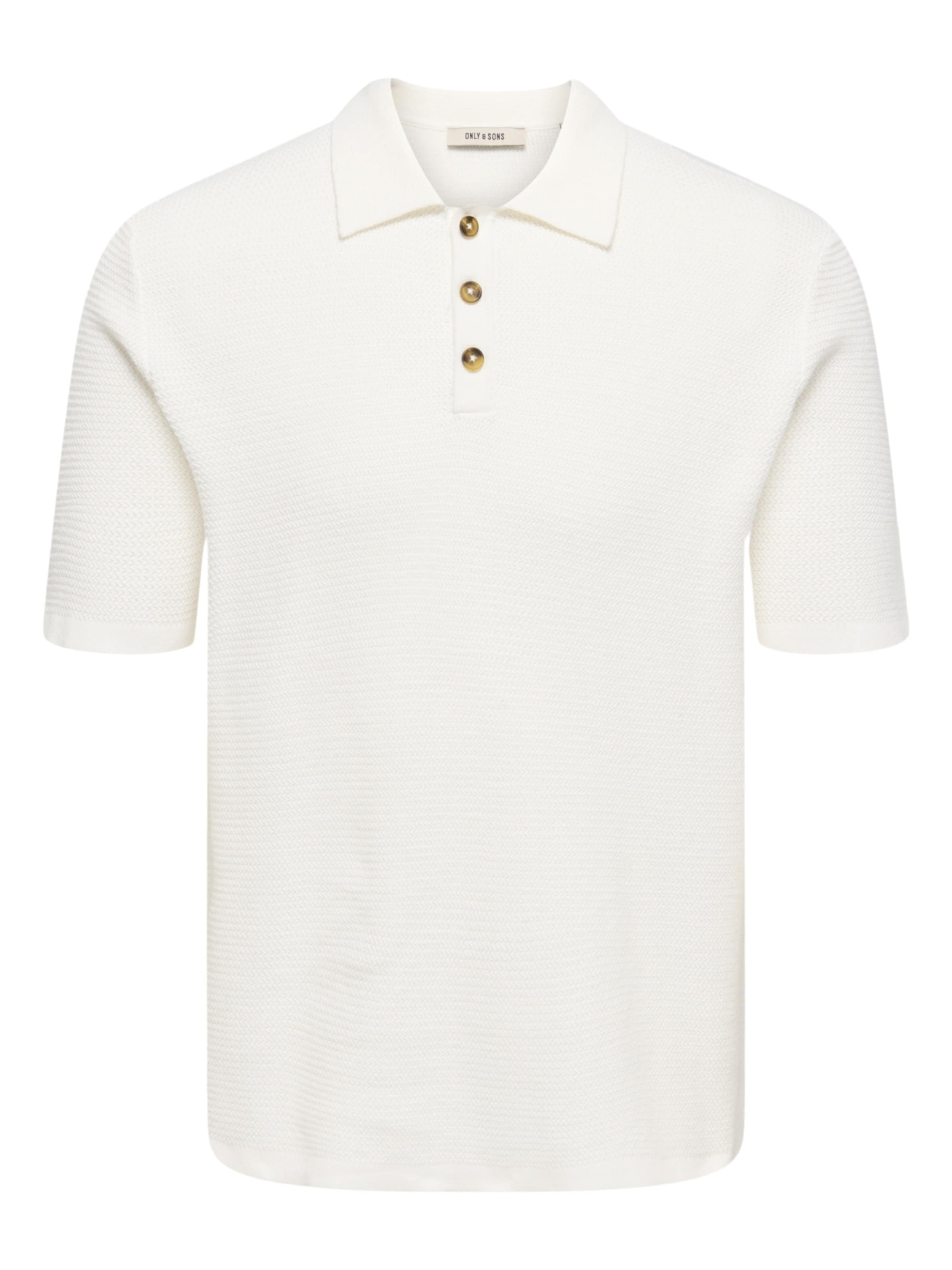 Only & Sons Bluser & t-shirts 'Eric' i hvid, Produktvisning