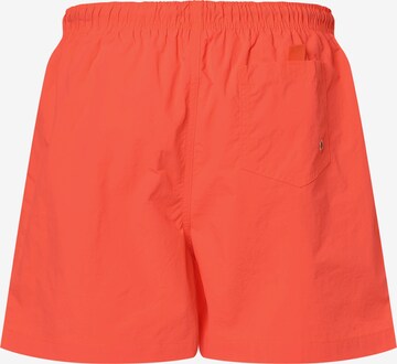 Shorts de bain Nils Sundström en orange