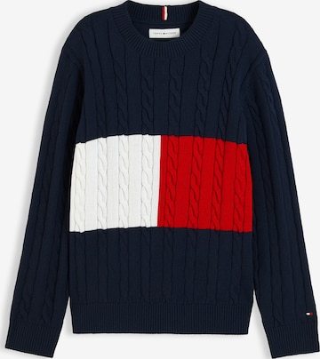 TOMMY HILFIGER Pullover 'Essential' in Blau: Vorderseite
