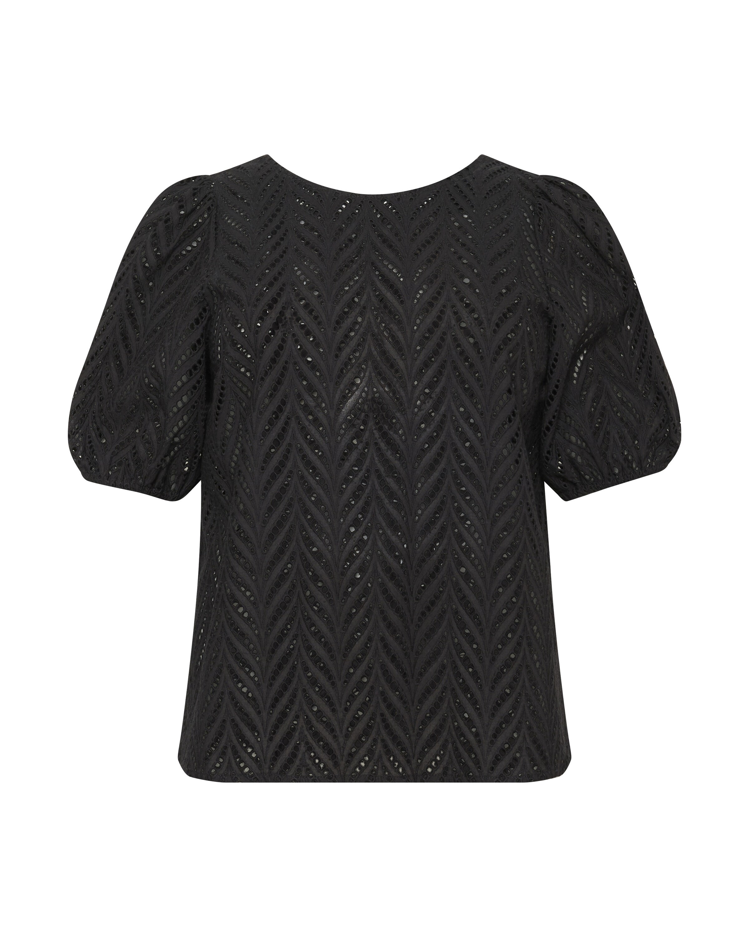 KAFFE CURVE Bluse in schwarz, Produktansicht
