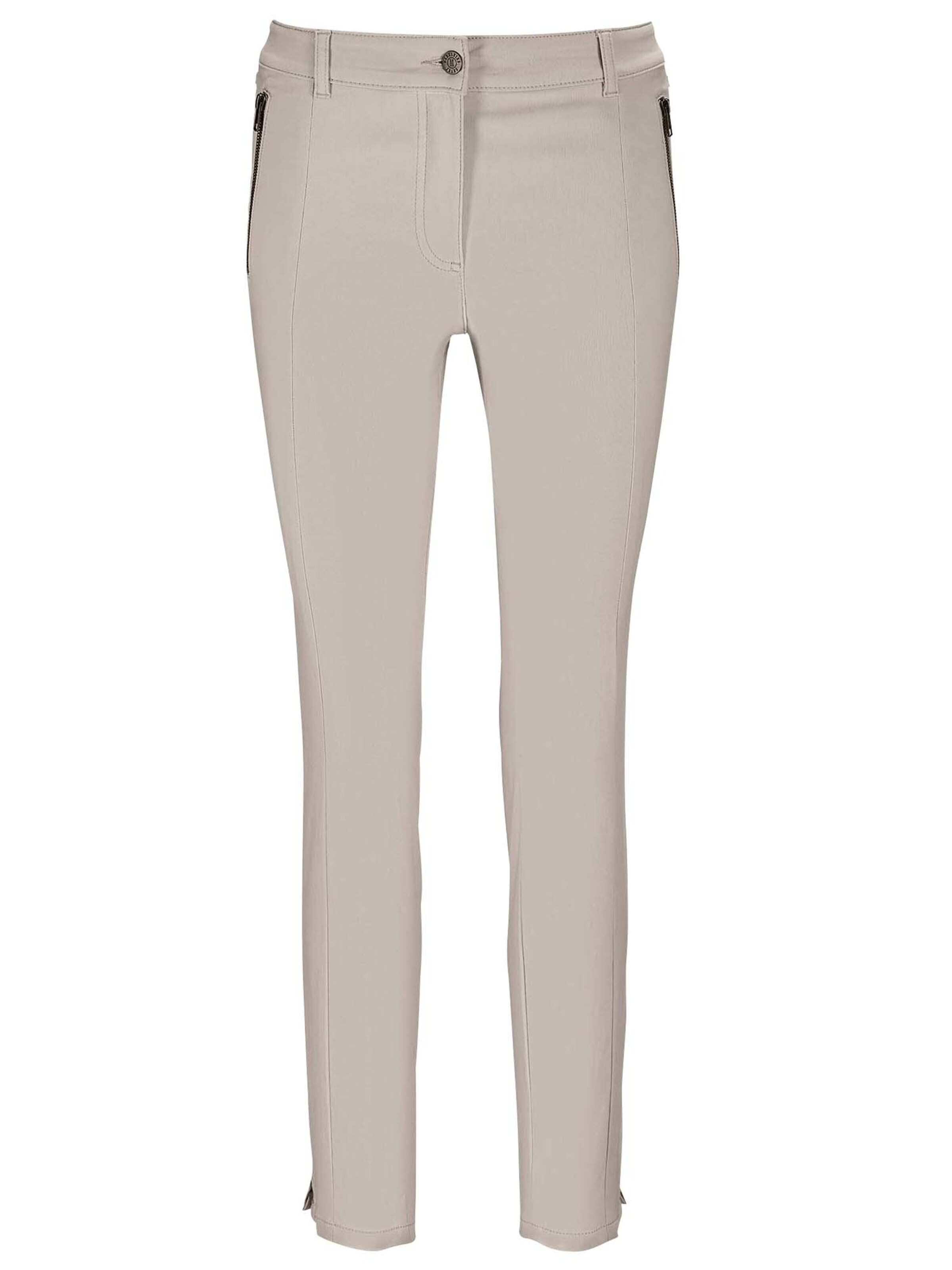 MADELEINE Hose in Beige: Vorderseite