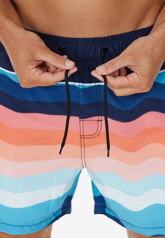 Cruz Zwemshorts 'Wassim' in Blauw