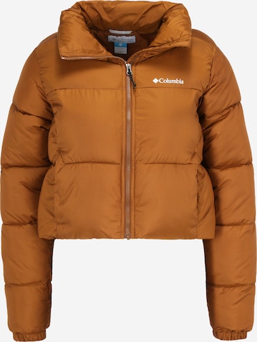 COLUMBIA Zunanja jakna | rjava barva: sprednja stran