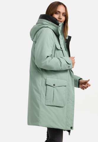 Parka d’hiver 'Eissturm 14' NAVAHOO en vert