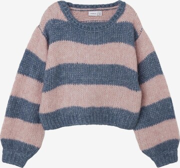 Pull-over NAME IT en bleu : devant