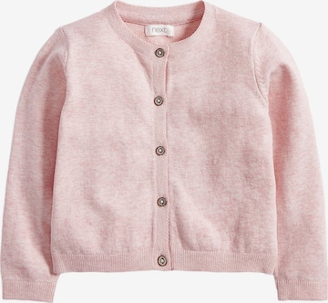 Next Gebreid vest in Roze: voorkant