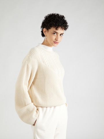 JDY Pullover 'LINN' in Beige: predná strana