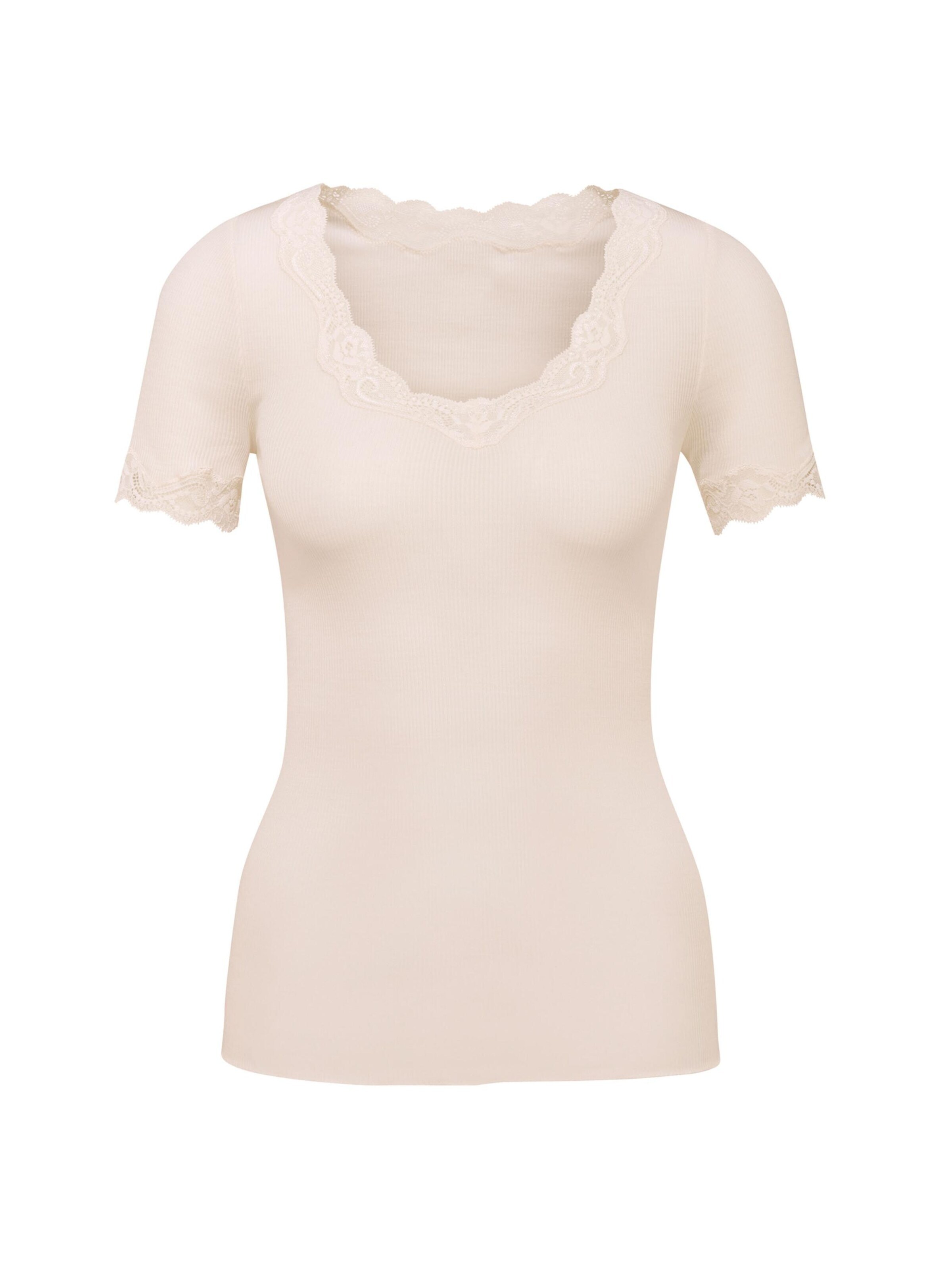 CALIDA Unterhemd 'Richesse Lace'‌‌ in Weiß: Vorderseite