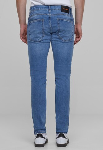 2Y Premium Slimfit Jeans in Blauw