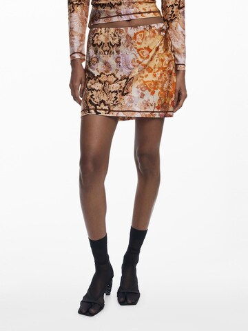 Desigual Rock 'Romantic' in Beige: Vorderseite