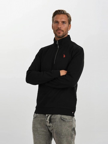 U.S. POLO ASSN. Sweatshirt in Black