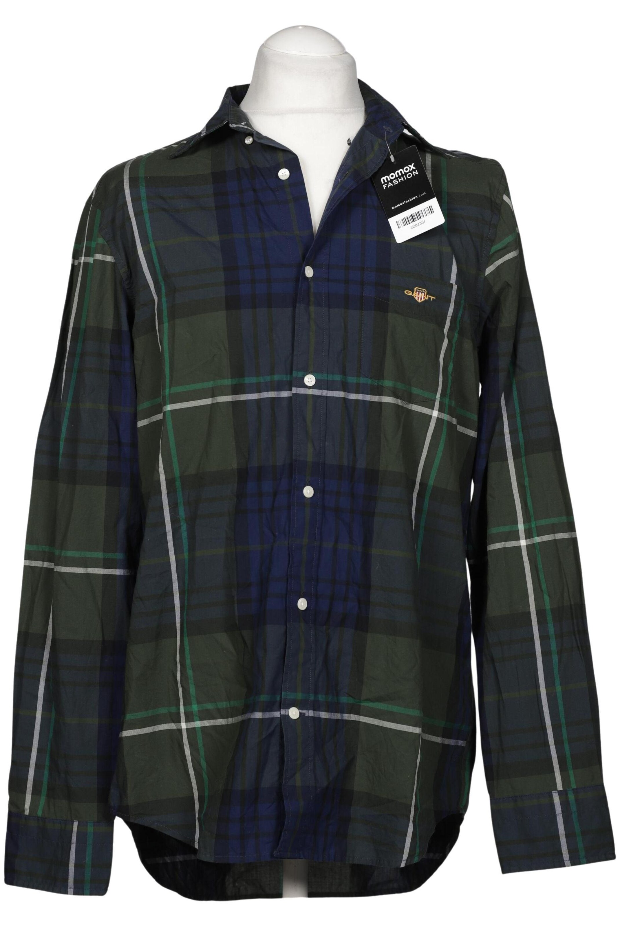 GANT Button Up Shirt in XL in Green: front