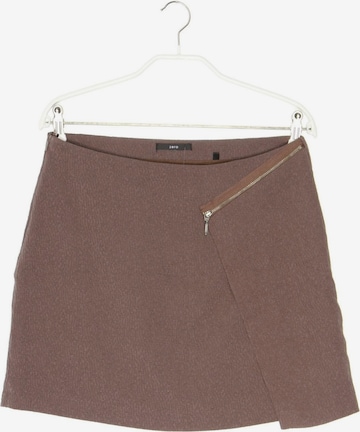 zero Skirt in XS in Brown: front