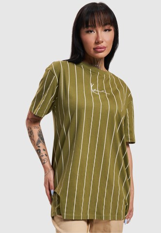 Karl Kani Shirt in Groen: voorkant