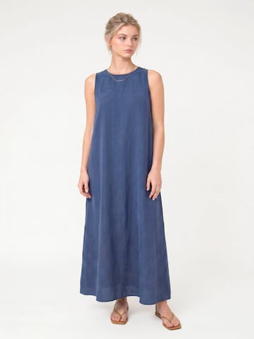 Robe No Matter What en bleu : devant