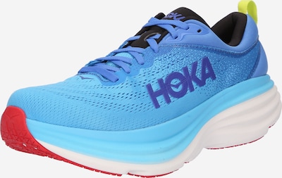 Hoka One One Buty do biegania 'BONDI 8' w kolorze niebieski denim / niebieski neon / jasnozielony / czarnym, Podgląd produktu