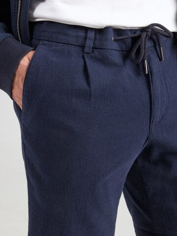 bugatti Normální Chino kalhoty – modrá