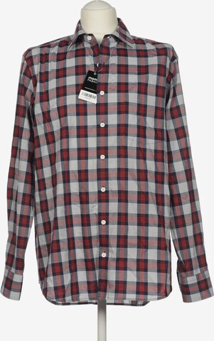 Walbusch Button Up Shirt in L in Red: front