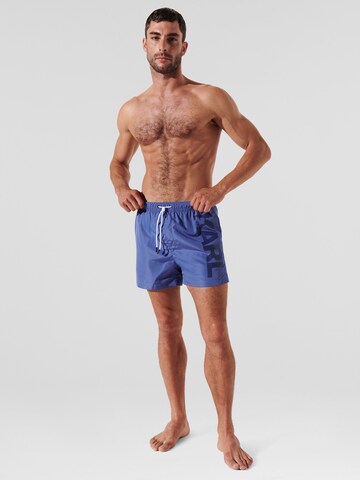 Karl Lagerfeld Badehose in Blau