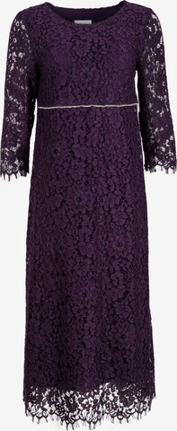 HELMIDGE Cocktail Dress in Purple: front